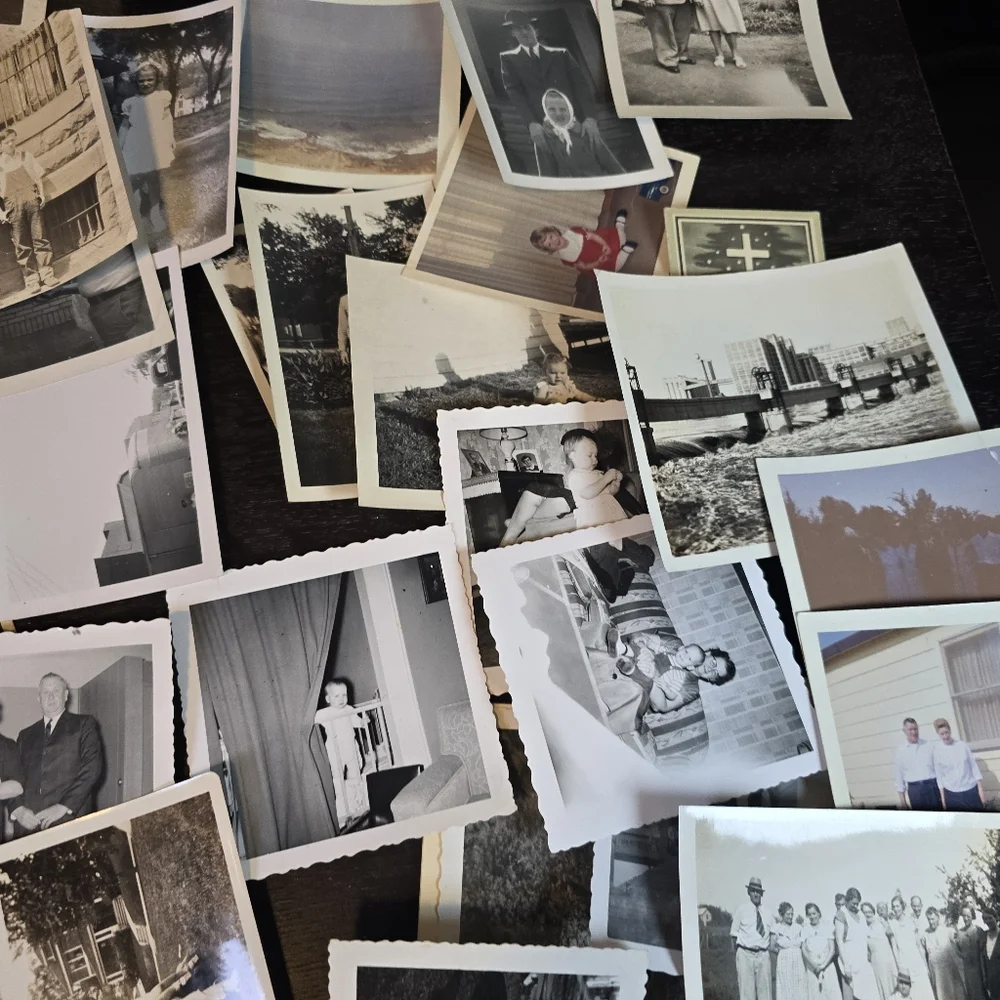 Vintage Black And White Photo Collection